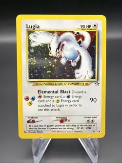 Lugia - Holo - 9/111 Neo Genesis - WOTC Unlimited - Pokemon TCG - 2000 - Image 1