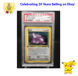 Pokemon DITTO 3/62 FOSSIL '1ST EDITION'!!! HOLO PSA 9 - SUPER RARE!! - Image 1