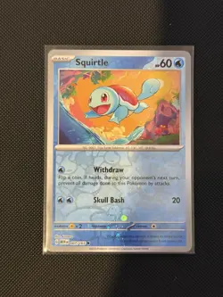 Squirtle - 007/165 - COSTCO Cosmos Reverse Holo Promo - Pokemon 151 - Image 1
