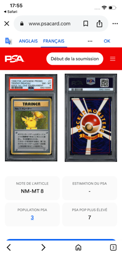 carte Pokemon japonaise 1998 promo Trophy Pikachu gold 1 er - 2 nd tournement , - Image 4