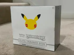 Pokemon Celebrations Elite Trainer Box Sealed - ETB - Image 1