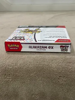 Pokemon 151 Alakazam ex Collection Box – Factory Sealed - Scarlet & Violet - Image 5