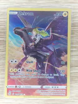 Pokemon 2022 Zekrom Trainer Gallery Brilliant Stars TG05/TG30 - Image 1