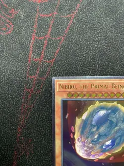 Yugioh Nibiru the Primal Being OP14-EN003 OTS Ultimate Rare VLP - NM - Image 2
