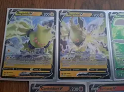 Pokemon V Lot Of 7 Cards. NM All With Varoius Sleeves. Regieleki, Magearna - Image 3