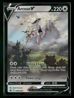 Arceus V Promo SWSH: Sword & Shield Promo Cards SWSH204 NM - Image 1