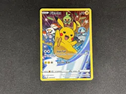 Pokemon Pikachu TCG SWSH020 Black Star Promo Holo Card - Image 1