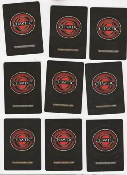 Chaotic lot #035. Lot of 9 Danian creature cards. All MAX Energy - Image 2