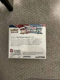 Pokemon TCG: Sword & Shield - Battle Styles Booster Box (36 Card Packs) 820650818189 - Image 3