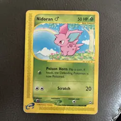 Nidoran - Aquapolis - 96/147 - Vintage Wotc era Pokemon Card - Image 1