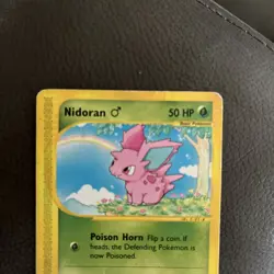 Nidoran - Aquapolis - 96/147 - Vintage Wotc era Pokemon Card - Image 2