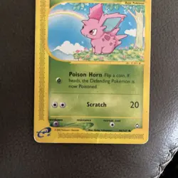 Nidoran - Aquapolis - 96/147 - Vintage Wotc era Pokemon Card - Image 3