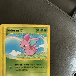 Nidoran - Aquapolis - 96/147 - Vintage Wotc era Pokemon Card - Image 5