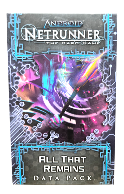 FFG Android Netrunner LCG Data Pack - All That Remains - NEW/SEALED - Image 1