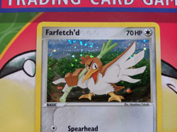 Farfetch'd 107/106 Secret Holo Rare EX Emerald Pokemon Card - Swirl - Image 3