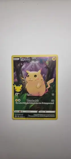 Pokemon Pikachu Celebrations Full Art Card 005/025 NM Condition - Image 5