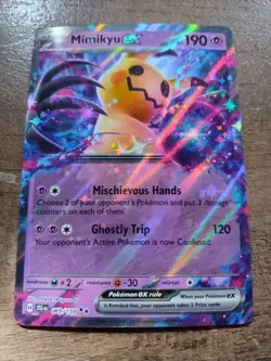 Mimikyu ex 004 Sv: Scarlet & Violet Promo Cards Holo-NM - Image 1