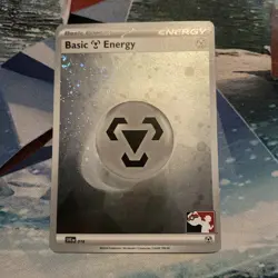 Pokemon - 016 - Basic Metal Energy - Holofoil - Prize Pack Series Cards - Image 1