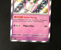 Pokemon Card TCG - Wigglytuff 147/091 - Paldean Fates - Baby Shiny Rare - NM ⭐ - Image 3