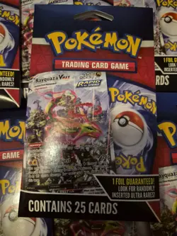 17 Pokemon TCG Rayquaza VMAX 25 Card Packs – Exclusive Mystery pack Sealed New - Image 2