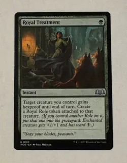 MTG Royal Treatment - Wilds of Eldraine NM - Image 1