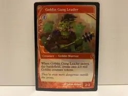 x1 NM Foil Goblin Gang Leader (Future Sight) Mystery Booster 2 MTG - Image 1