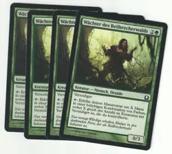 4 x Wachter des Beilbrecherwalds / Axebane Guardian - RETURN RAVNICA - deutsch - Image 1