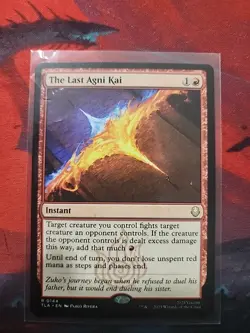 The Last Agni Kai TLA #144 Rare Regular NM+ - Image 1