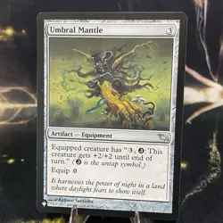 Magic the Gathering - Umbral Mantle - Shadowmoor #267 - LP - MTG - Image 1