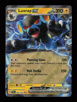 Luxray ex 068/167 Holo SV06: Twilight Masquerade Pokemon Card - Image 1