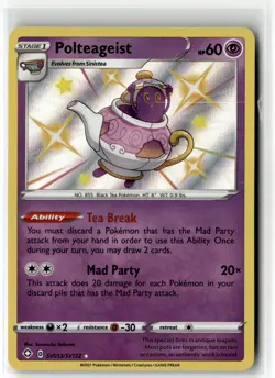 Polteageist ⭐ SV053/SV122 Holo Rare Shiny Shining Fates Shiny Vault Pokemon NM - Image 1