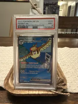 Pokemon Pidgeot EX TCG Card 225/197 Sir Sv03: Obsidian Flames 2023 PSA 9 - Image 1