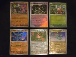 Pokemon TCG Masterball Reverse Card Lot Of 6. Near Mint Or Better. - Image 1