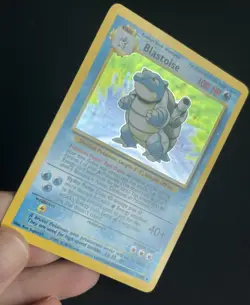 Pokemon TCG Blastoise 2/102 Base Set Holo Rare NM - Image 3