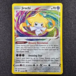 Jirachi Amazing Rare #119/185 Vivid Voltage Pokemon TCG - Image 1