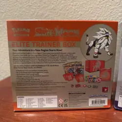 Sun & Moon Base Set ETB Set (Solgaleo & Lunala) Factory Sealed Elite Trainer Box - Image 5