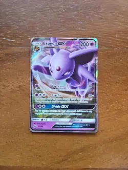 Espeon GX 61/149 Sun & Moon Base Set Holo Ultra Rare Pokemon EX - Image 3
