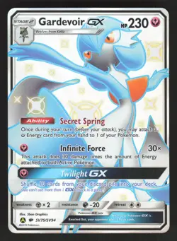 Gardevoir GX SV75/SV94 Pokemon TCG Hidden Fates: Shiny Vault NM - Image 1