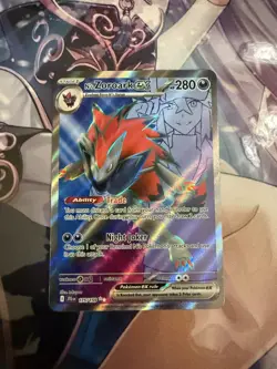 Pokemon TCG N's Zoroark EX #175/159 Full Art Journey Together - Image 1