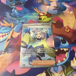 Iono ⭐ 124 Holo Promo Scarlet & Violet 2023 Pokemon NM - Image 1