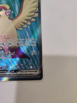 Pidgeot ex 217/197 Obsidian Flames Full Art Ultra Rare Holo Pokemon TCG 2023 NM - Image 5