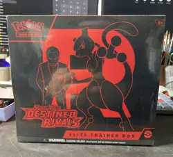 Pokemon TCG Destined Rivals Elite Trainer Box New Sealed - Image 1