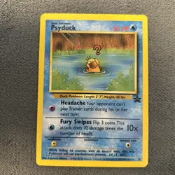 Pokemon Black StarVintage Psyduck #20 Promo WOTC Near mint 🔥 - Image 1