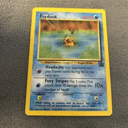 Pokemon Black StarVintage Psyduck #20 Promo WOTC Near mint 🔥 - Image 2