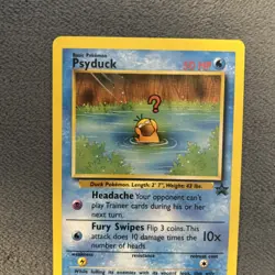 Pokemon Black StarVintage Psyduck #20 Promo WOTC Near mint 🔥 - Image 3