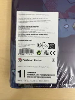 Pokemon TCG Diglett's Cave Zip Binder Pokemon Center Exclusive SEALED - Image 3