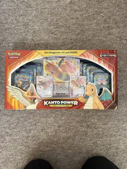 Pokemon TCG Kanto Power Collection Box - Dragonite EX Factory Sealed - Image 1