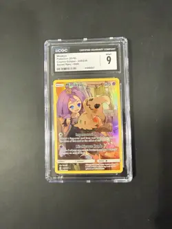 Pokemon TCG Mimikyu Secret Rare Holo Sm-Cosmic Eclipse 245/236 CGC 9 - Image 1