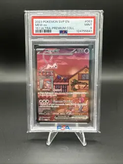 PSA 9 Mint 2023 Pokemon SVP-EN Mew ex #053 151 Ultra-Premium Collection - Image 1