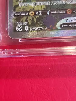 Pokemon TCG 2022 Honchkrow V Alt Art Brilliant Stars 162/172 CGC Gem Mint 9.5 - Image 4